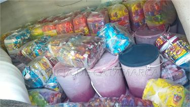 Decomisan helados en un puesto caminero de Valle Viejo