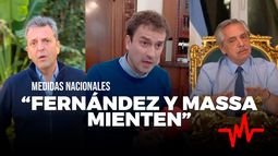Francisco Monti : Fernández y Massa mienten sistemáticamente 