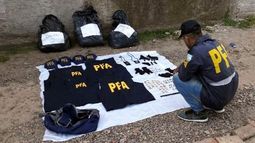 Descubrieron el aguantadero de la banda del millón
