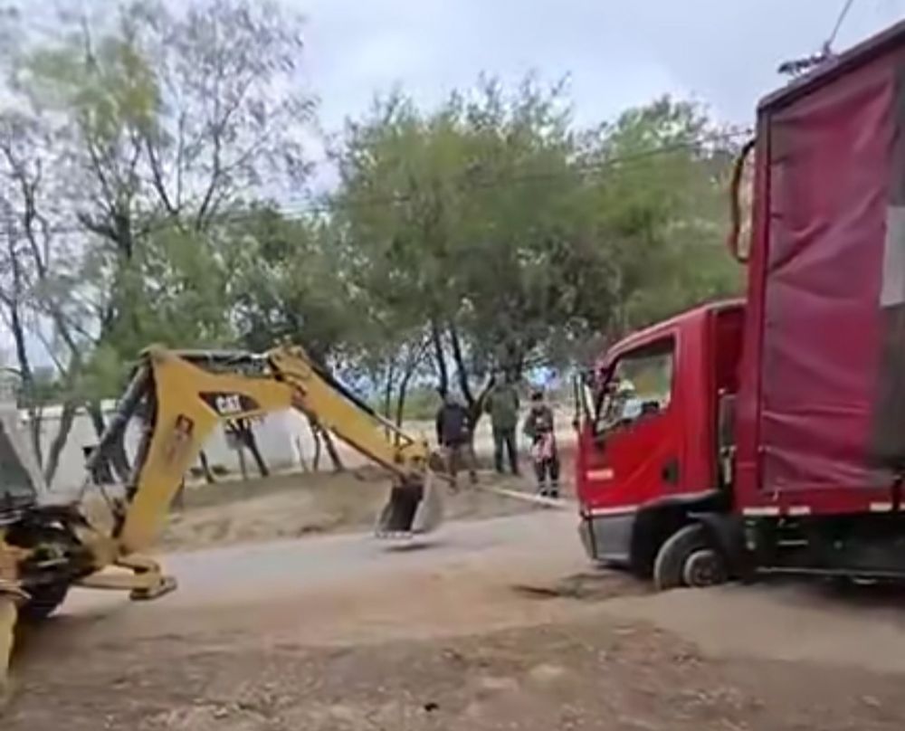 Preocupante. Este nuevo episodio, puso en evidencia el estado de algunas arterias del departamento.