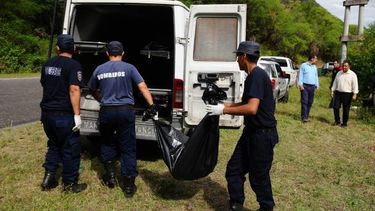 Los restos hallados a la vera de la ruta 4 son de Sergio Orce