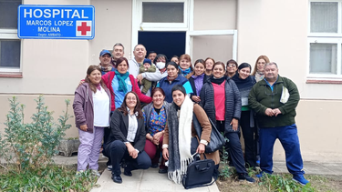 capacitacion y amplia jornada de salud en el hospital marcos lopez molina