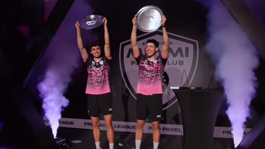 agustin tapia se corono en el pro padel league de estados unidos