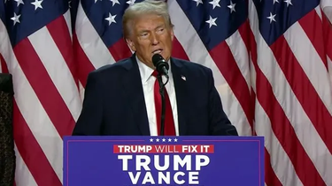 donald trump se declaro ganador: tuvimos una victoria politica historica