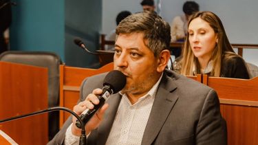 Al cruce. El diputado Fernando Baigorrí desmintió acusaciones de su par Federico Lencina, presidente de LLA.