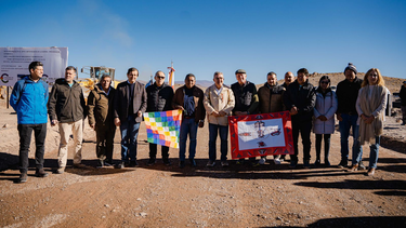 comenzo la obra de pavimentacion de la ruta provincial n°43 en la puna catamarquena