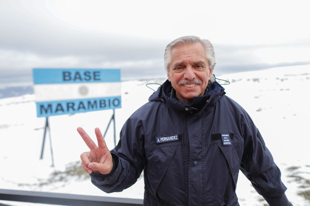 Presidente. A. Fernández.&nbsp;