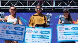 Nadine Vilca fue primera en los 10k de Carlos Paz