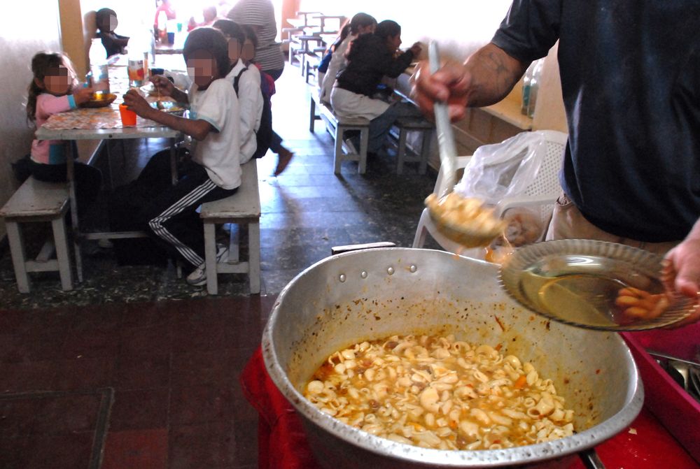 Comedores y merenderos. Muchos funcionan por solidaridad de otros