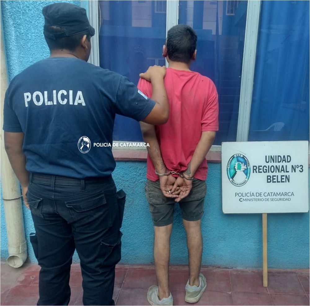 Al calabozo. En Belén, dos sospechosos fueron arrestados.