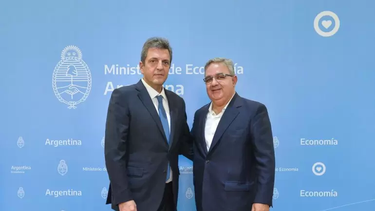 Raúl Jalil y Sergio Massa.&nbsp;