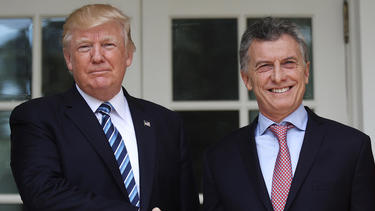 mauricio macri a trump: quiero felicitarte por tu triunfo, querido amigo