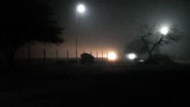 por niebla, la visibilidad es reducida en ruta nacional 60