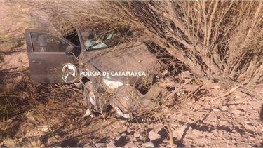 tinogasta: un  hombre y una nina fueron hospitalizados tras un siniestro vial