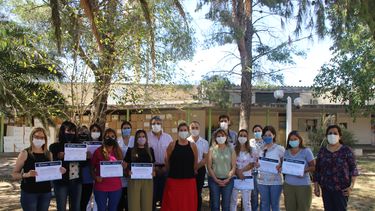 Reconocimiento. A más de 40 operadores voluntarios.&nbsp;