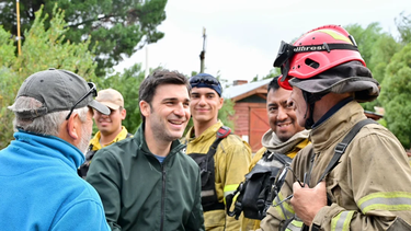 el incendio en puerto patriada esta contenido en un 100%, confirmo el gobernador