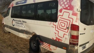 Educación pidió el secuestro de una combi