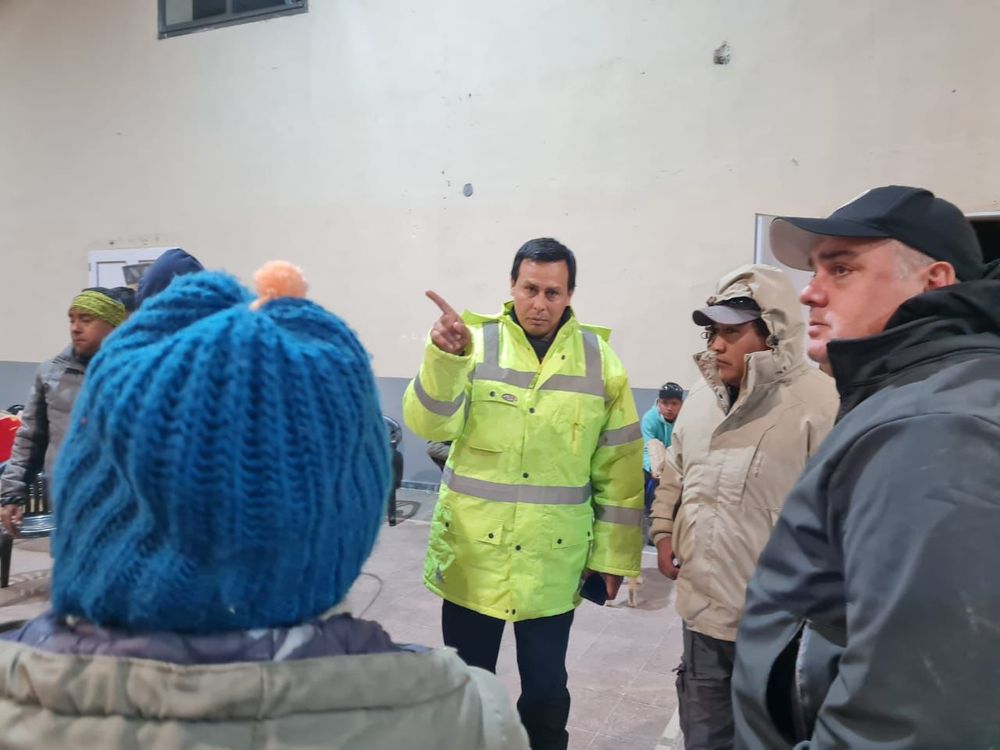 140 evacuados y   un 85% de casas dañadas en  Laguna Blanca