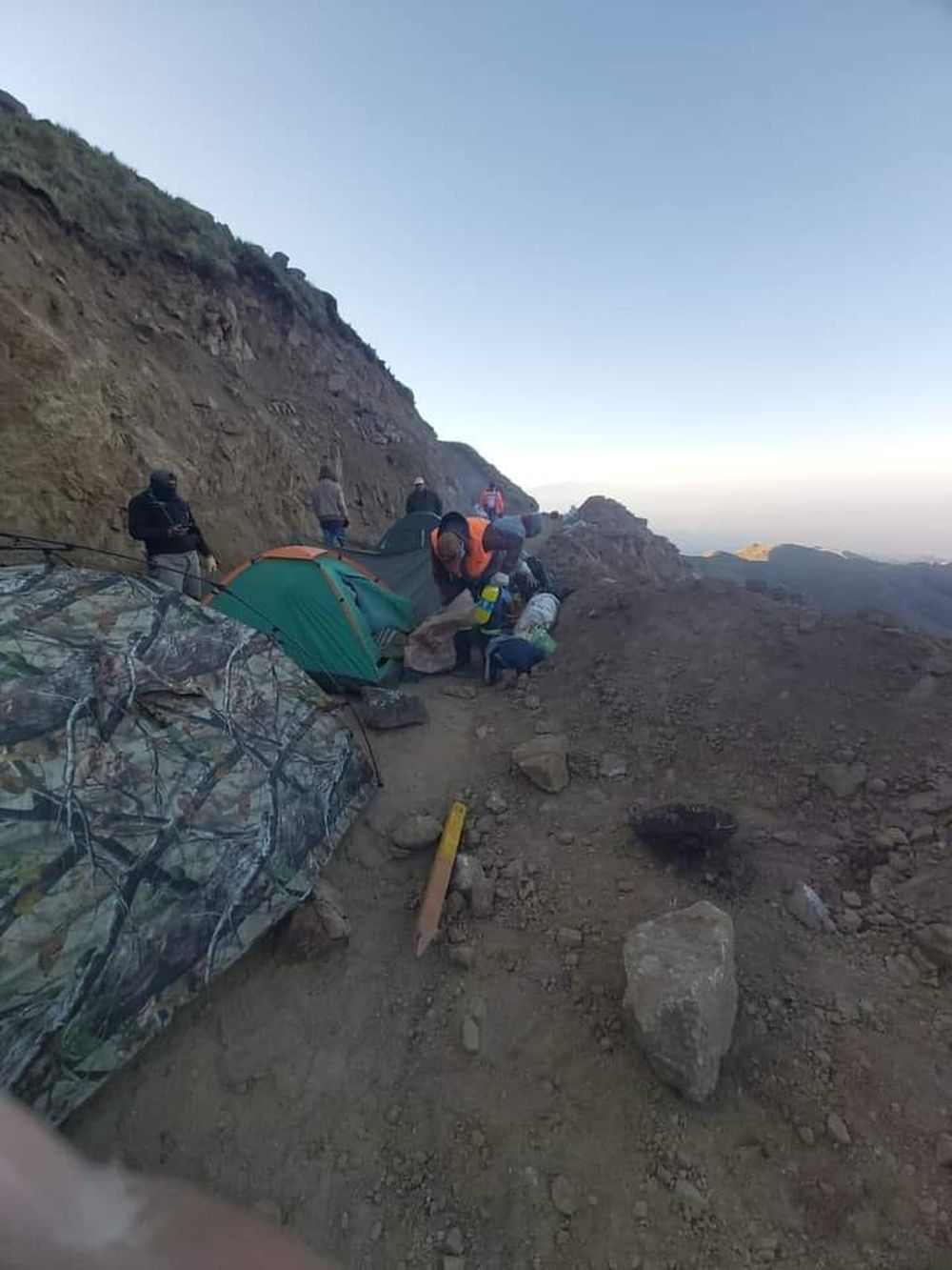 Acampe antiminero contra Agua Rica en Choya, Andalgalá