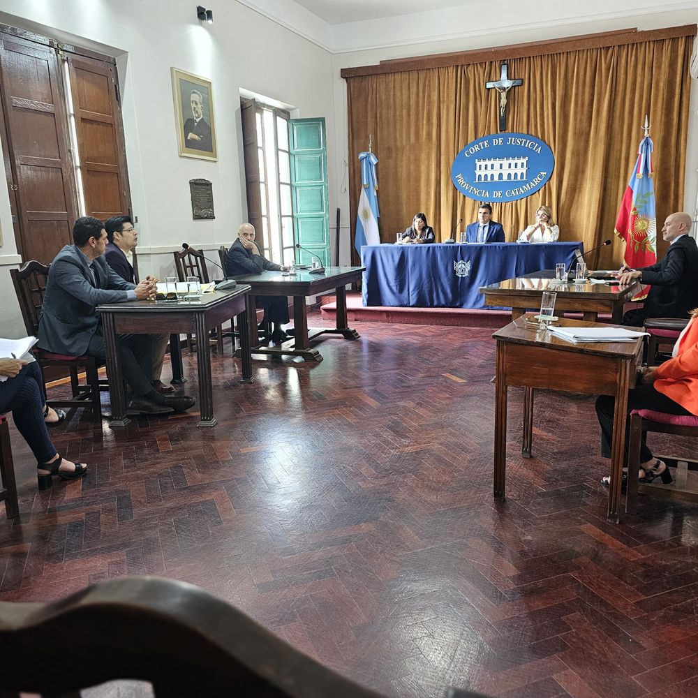 Causa Ricardo Vega. Se realizó la audiencia de expresión de agravios por lesiones gravísimas, en la Sala Penal de la Corte de Justicia.