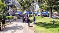 la feria de la plaza 25 de mayo vive su ultimo fin de semana con venta masiva