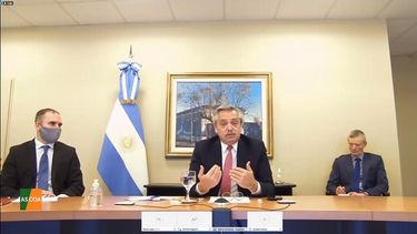 Alberto Fernández pidió comprensión a acreedores