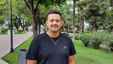 Emilio Morales fue invitado para homenajear a Maradona en Nápoles