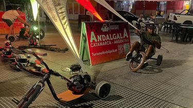 Se realizó la presentación del Drift Trike en Andalgalá