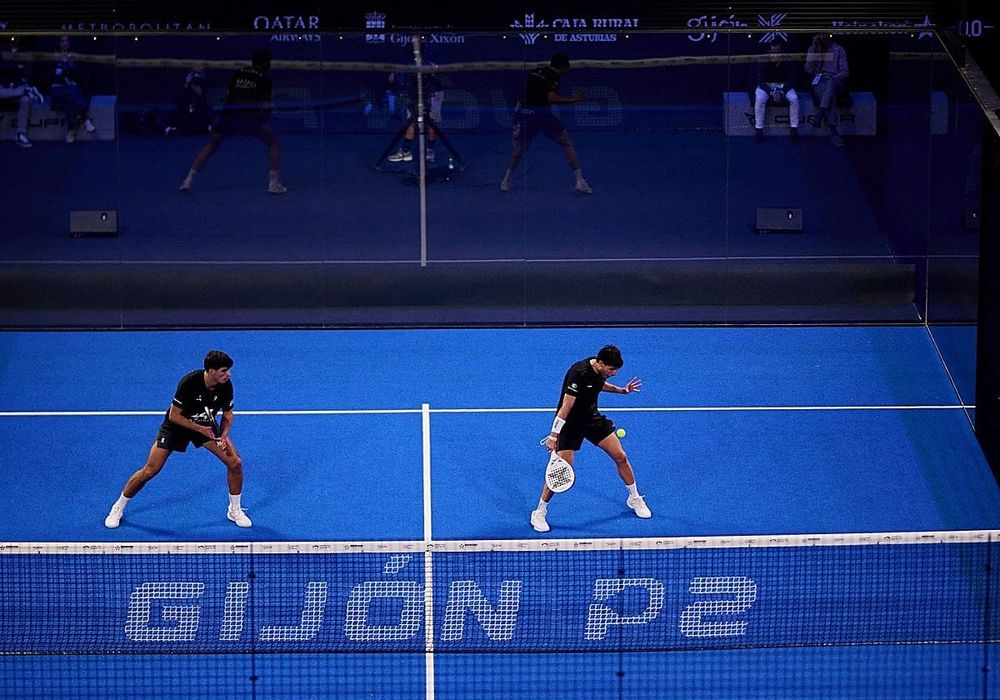 Sin dejar dudas. el catamarqueño y su pareja lograron una clara victoria y ya están en semifinales.&nbsp;