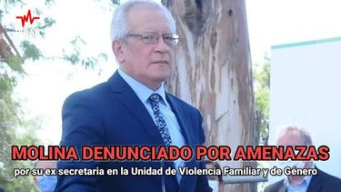 denunciaron al ministro molina por amenazas