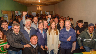María Eugenia Vidal viajó al oeste provincial.