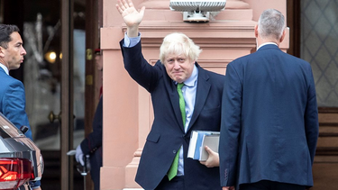 javier milei se reunio con el ex primer ministro britanico boris johnson