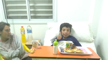 la familia del nino extraviado en aconquija agradecio el apoyo recibido durante su busqueda