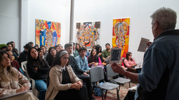 Arte en diálogo: Alberto Arjona brindó conversatorios y un taller intensivo en el ISAC