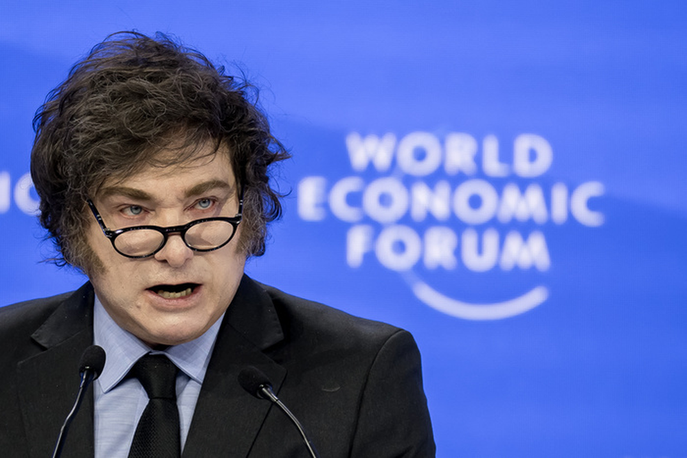 Javier Milei. Presidente de Argentina.&nbsp;