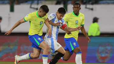 Sudamericano Sub 20: Argentina lo ganaba, Brasil se lo empató y el título quedó en suspenso