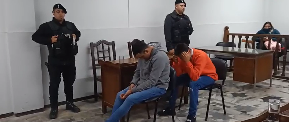 Franco Sebastián Cuello y Jonatan David Calderón