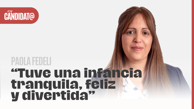 Paola Fedeli: Tuve una infancia tranquila, feliz y divertida
