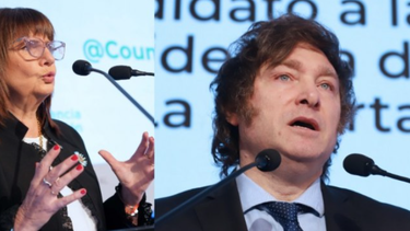 Patricia Bullrich y Javier Milei cuestionaron los anuncios económicos de Massa