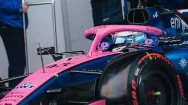 colapinto fue segundo en una nueva jornada de test de la formula 1