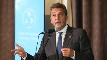 Sergio Massa. Ex ministro de Economía.