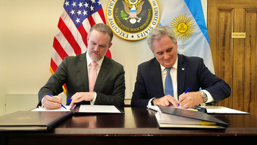 el gobierno afirmo que el acuerdo comercial entre argentina y ee.uu. es un hito historico