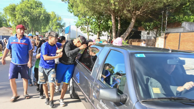 Santa Teresita: inhumaron el cuerpo de Tomás Tello