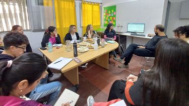 el organo de salud mental y adicciones visito el hospital de ninos eva peron