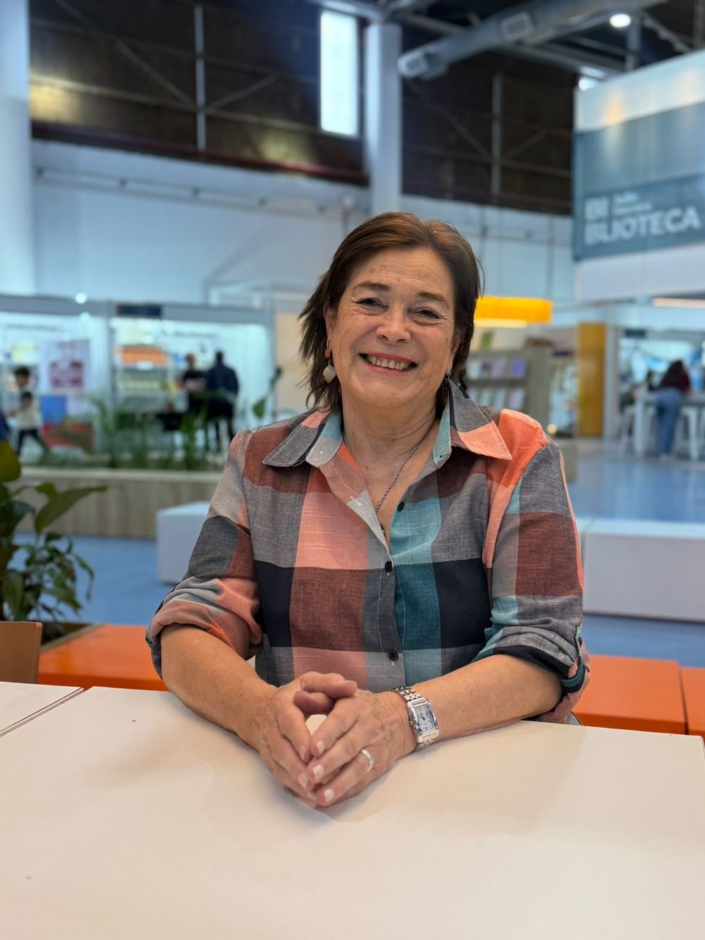 Silvia. Mediadora de lectura.