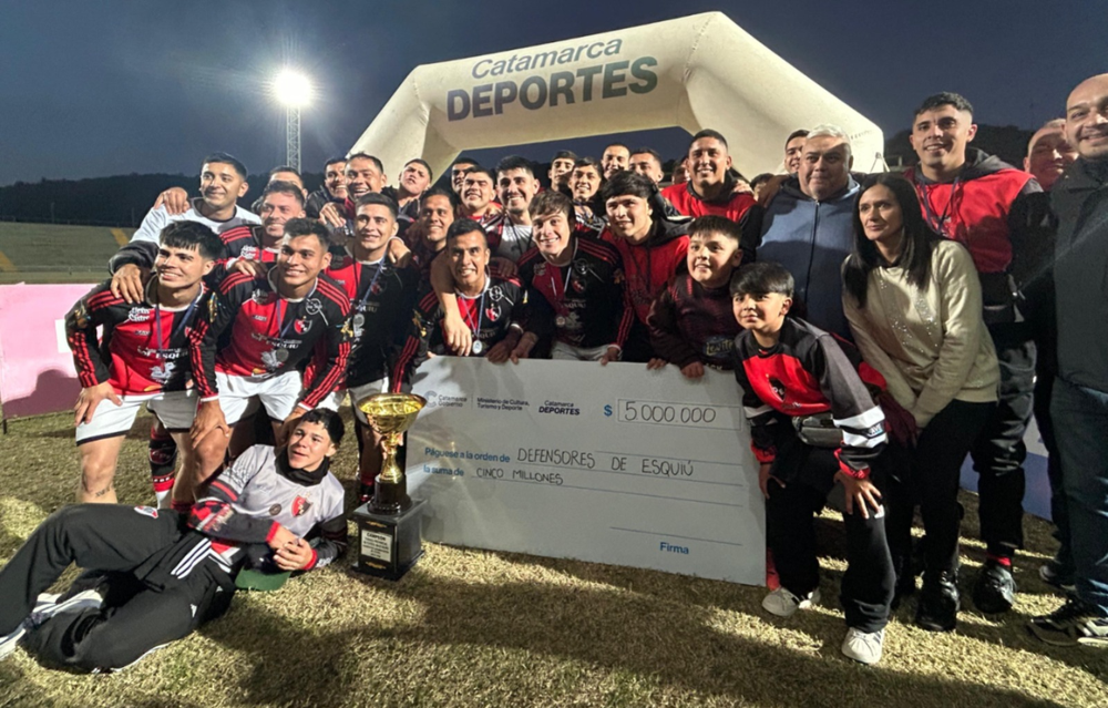 Defensores de Esquiú se consagró campeón del Torneo Provincial 2026