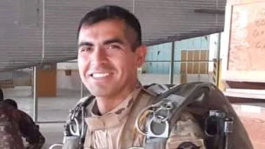 El sargento Maizarez, fallecido en el accidente