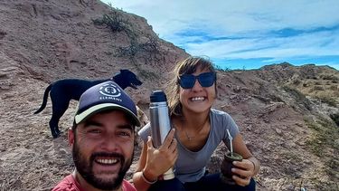 Nicolás y Rocio, unos viajeros que están por Catamarca