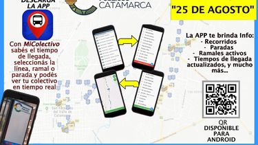 lanzan app para saber cuando llega el proximo colectivo