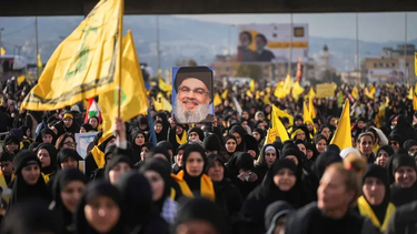 hezbola despide a su lider, hassan nasrallah, con un multitudinario funeral